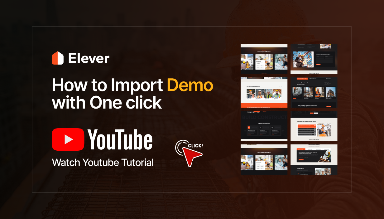 Elever - Construction WordPress Theme - 1